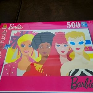 60TH Anniversary barbie 500pc puzzle New